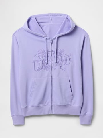 GAP Sweatjacke in Flieder