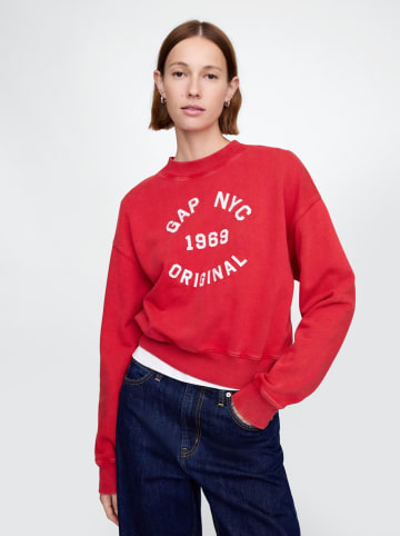 GAP Bluza w kolorze czerwonym