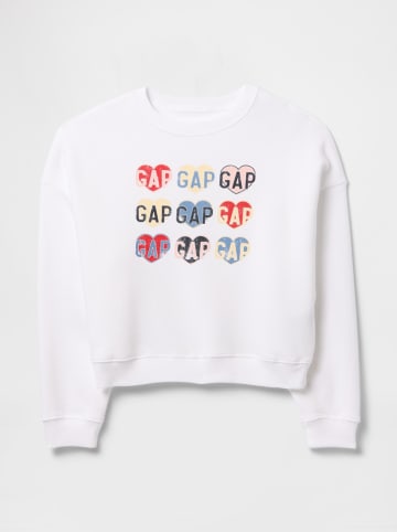 GAP Sweatshirt in Weiß