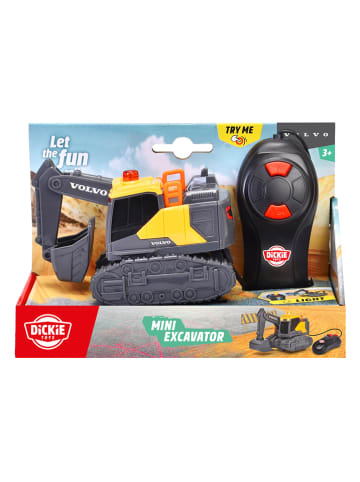 Dickie Toys Radiografisch bestuurbare graafmachine " Mini Excavator"  - vanaf 3 jaar