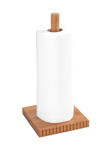 Wenko Küchenrollerhalter in Bambus - (H)33 cm