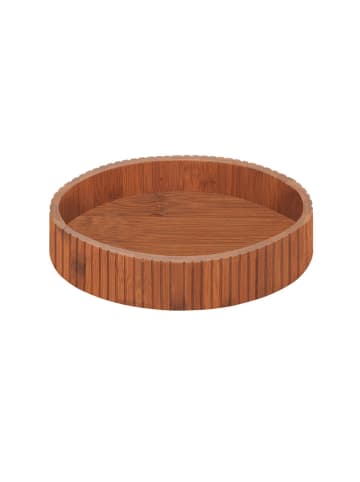 Wenko Drehbares Tablett in Bambus - Ø 29,5 cm