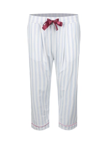 SHORT STORIES Pyjamabroek lichtblauww/wit
