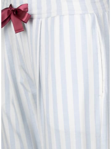 SHORT STORIES Pyjamabroek lichtblauww/wit