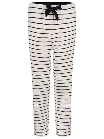 SHORT STORIES Pyjama-Hose in Schwarz/ Weiß