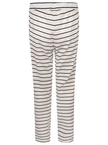 SHORT STORIES Pyjama-Hose in Schwarz/ Weiß
