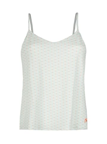 SHORT STORIES Pyjamashirt lichtblauw/oranje