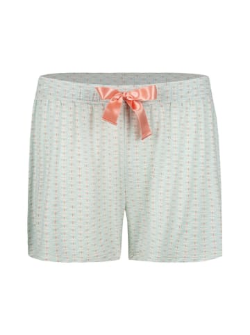 SHORT STORIES Pyjamabroek lichtblauw/oranje
