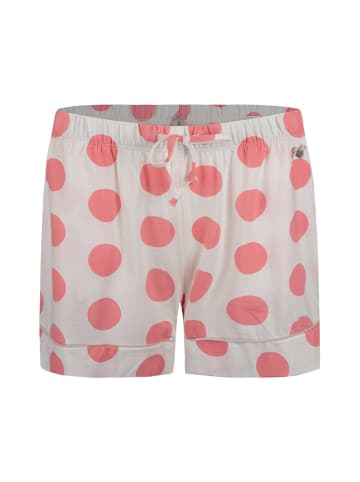 SHORT STORIES Pyjama-Hose in Koralle/ Weiß