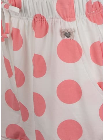 SHORT STORIES Pyjama-Hose in Koralle/ Weiß
