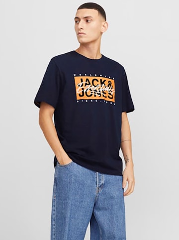 Jack & Jones Koszulka w kolorze granatowym