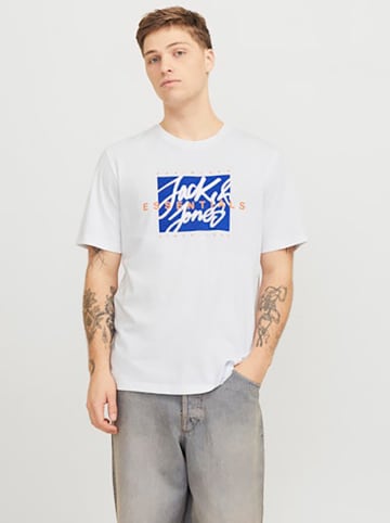 Jack & Jones Koszulka w kolorze białym