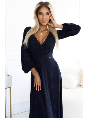 numoco Kleid in Dunkelblau