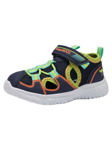 Kangaroos Enkelsandalen donkerblauw/groen