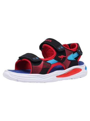 Kangaroos Sandalen rood/donkerblauw