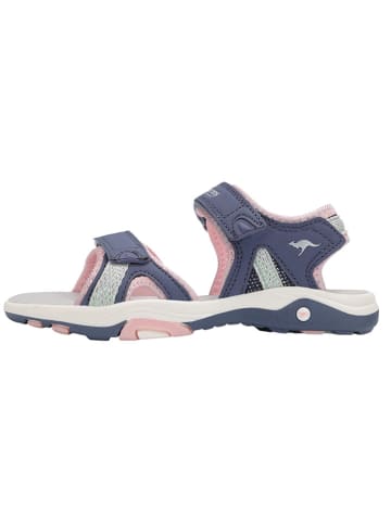 Kangaroos Sandalen "K-Leni Lyla" donkerblauw/lichtroze