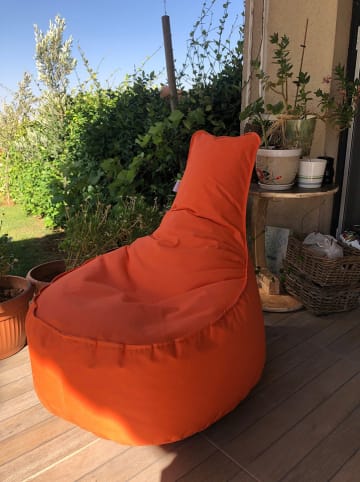 FLORIANE GARDEN Zitzak oranje - (B)60 x (H)70 x (D)30 cm