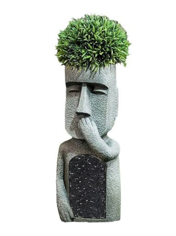 FLORIANE GARDEN Vaas grijs - (H)36 x Ø 20 cm
