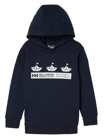 Helly Hansen Hoodie "Graphic" donkerblauw
