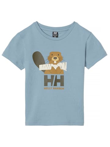 Helly Hansen Koszulka "Graphic" w kolorze błękitnym