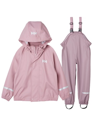 Helly Hansen 2-częściowy zestaw przeciwdeszczowy "Bergen 2.0" w kolorze jasnoróżowym