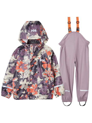 Helly Hansen 2-częściowy zestaw przeciwdeszczowy "Bergen 2.0" ze wzorem