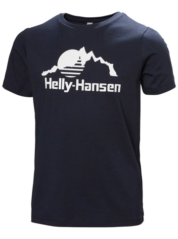 Helly Hansen Koszulka "Graphic" w kolorze granatowym