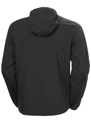 Helly Hansen Kurtka przeciwwiatrowa "Salt Striped" w kolorze czarnym