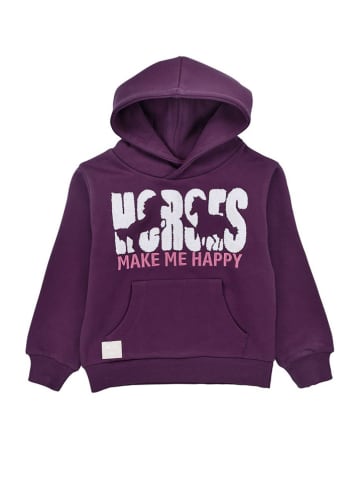 Bondi Bluza "Horses" w kolorze fioletowym