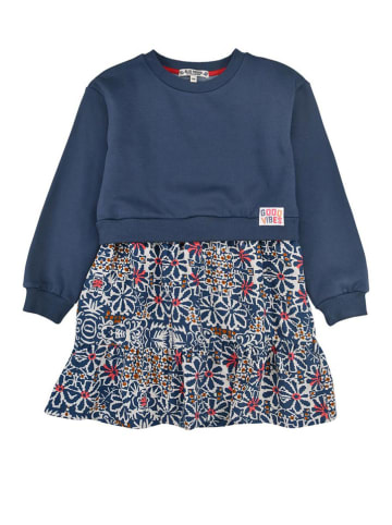 Bondi Kleid "Blumenallover" in Dunkelblau