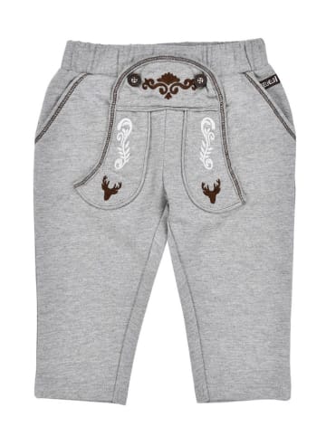 Bondi Trachten-Sweathose in Grau