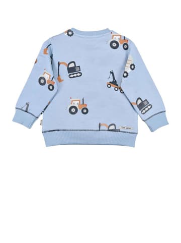 Bondi Sweatshirt "Fahrzeuge" in Hellblau