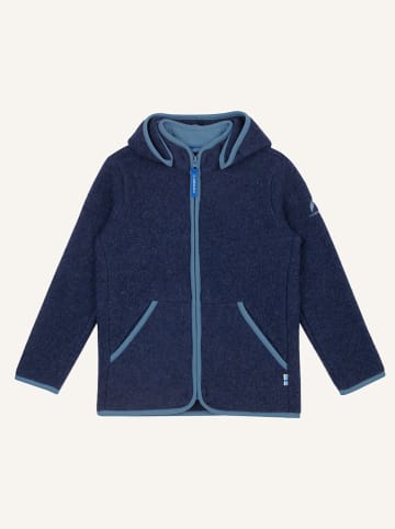 finkid Woll-Fleecejacke "Luonto" in Dunkelblau