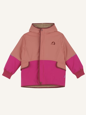 finkid Winterjacke "Moska Mukka" in Hellbraun/ Pink