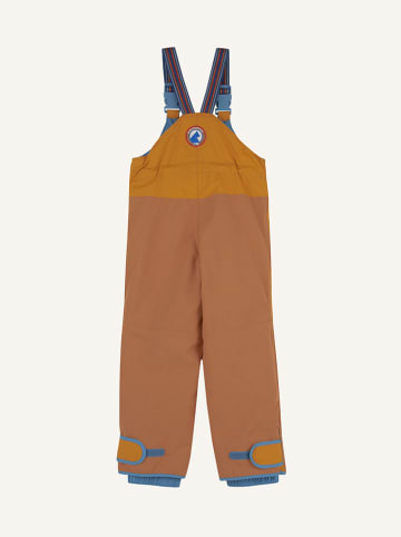 finkid Ski-/ Snowboardhose "Kajo Husky" in Hellbraun/ Senf