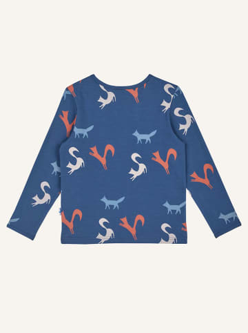 finkid Longsleeve "Juhannus" donkerblauw/meerkleurig