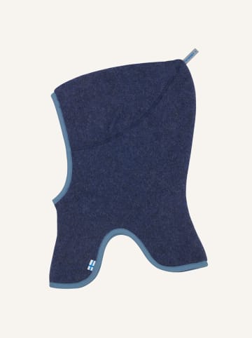 finkid Bivakmuts "Luola Wool" donkerblauw