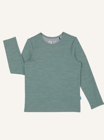 finkid Longsleeve "Taamo soft" in Grün