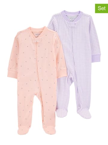 carter's 2-delige set: pakjes lichtroze/paars