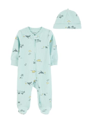 carter's 2-delige outfit lichtblauw