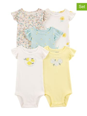 carter's 5-delige set: rompers meerkleurig