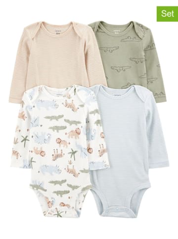 carter's 4-delige set: rompers meerkleurig