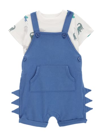 carter's 2tlg. Outfit in Blau/ Weiß