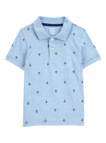 carter's Poloshirt in Hellblau