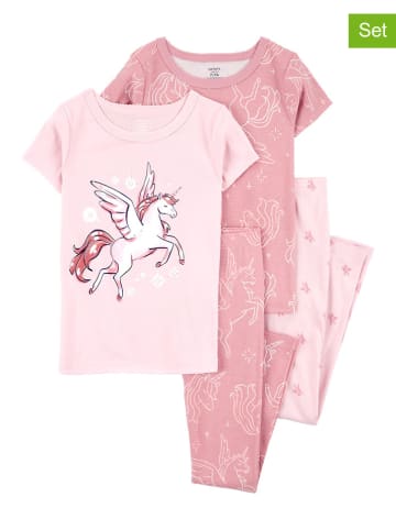 carter's 2er-Set: Pyjamas in Rosa