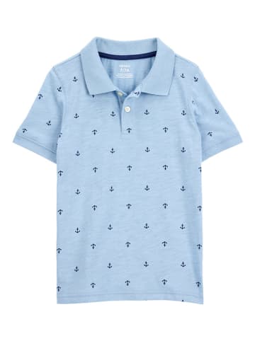 carter's Poloshirt in Hellblau