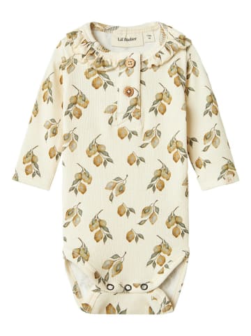 Lil Atelier Body "Gavo" in Creme/ Gelb