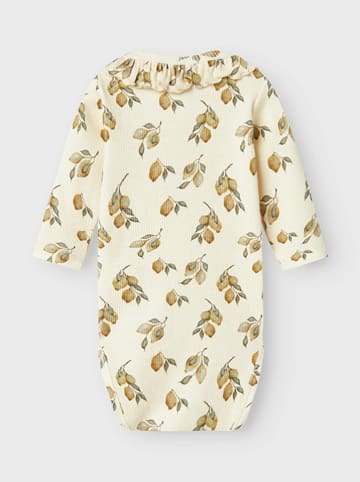 Lil Atelier Body "Gavo" in Creme/ Gelb