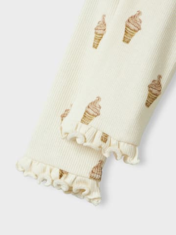 Lil Atelier Legging "Gago" crème/beige