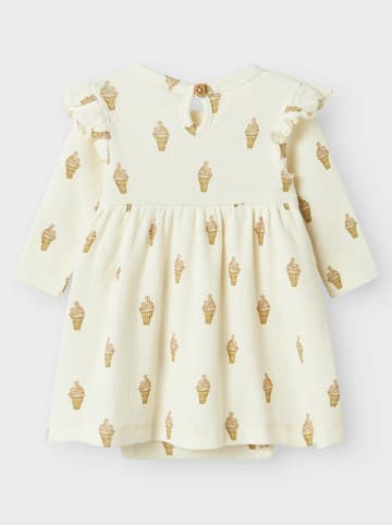 Lil Atelier Bodykleid "Gavo" in Creme/ Beige